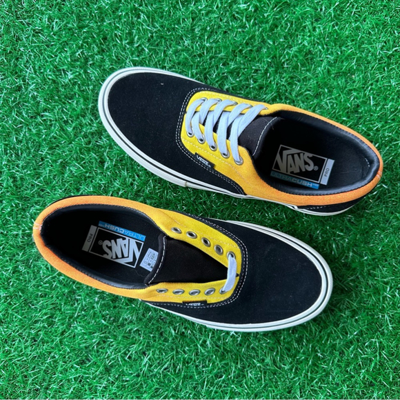 🍀New Vans Era Pro Fade Black / Orange - Picture 3 of 5